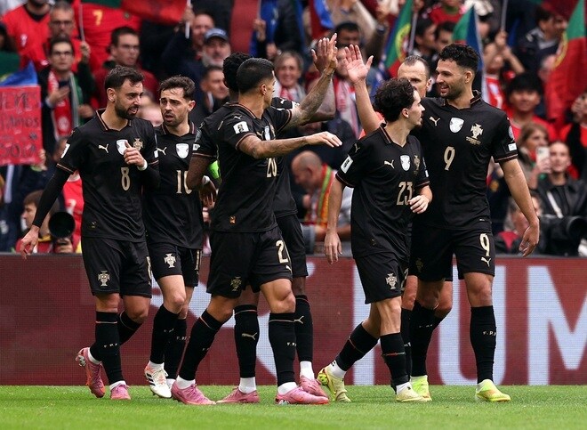 「エグ過ぎた」「ロナウドいない方が強いんじゃね?」大エース出場停止のポルトガル、容赦ない“9-1”圧勝にSNS驚愕!W杯行きが決定「久しぶりに見たここまでのボロ勝ち」