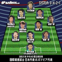 【日本代表のボリビア戦スタメン予想】ガーナ戦から５人を入れ替えか。主将やDFリーダーが先発へ。１トップは上田ではなく…