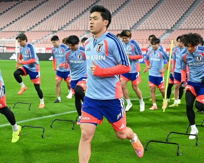 「楽しみすぎる!」「4バックある?」ガーナ戦から7人変更。ボリビア戦の森保Jスタメンに脚光「鎌田遠藤きたー!」