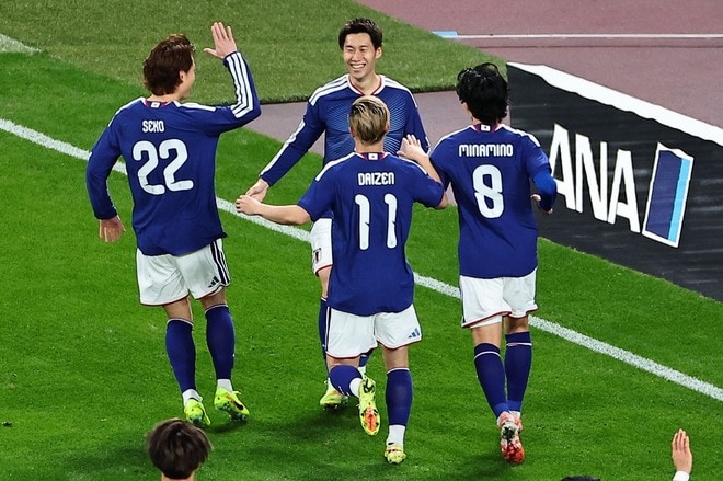 森保ジャパンがボリビアに3-0快勝! 開始4分に鎌田が先制弾、途中出場の町野&中村も鮮烈ゴール! 年内ラストマッチを勝利で締めくくる