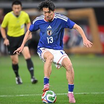 「えげつない」「強すぎる。本当に強すぎる」中村敬斗が称賛した“日本代表戦士の半端ないプレー”「自チームでも見たことがない」【日本代表】