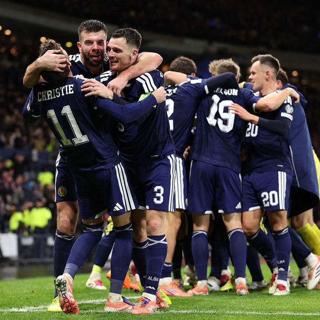 劇的な結末、スコットランドが後半AT弾で“2位→首位浮上”で本大会へ。予選未勝利のチームがプレーオフに進む珍事も【欧州予選】