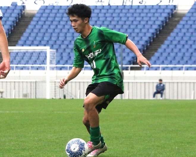 湘南内定の昌平10番が逞しく成長。攻守でハードワークは当たり前。最後の選手権に向け「一つでも多くチームを勝たせられるように」