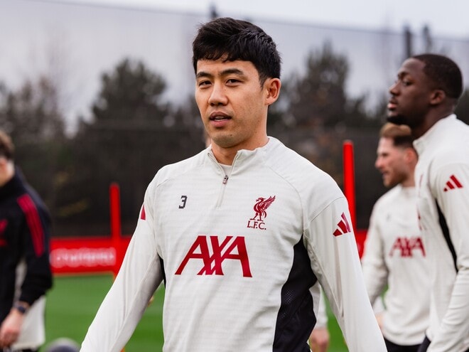 日本代表帰りのリバプール遠藤航はベンチスタート。ノッティンガム・フォレスト戦でプレミア５試合ぶりの出番は訪れるか