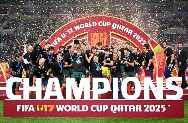 「実質日本が優勝やな」「悔しすぎ」日本がGSで勝利した欧州王者ポルトガルが初優勝！決勝の結末にネット反響「ってことは日本かなり強かった？」【U-17W杯】