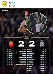 まさかのレッドカード17枚！ ボリビアサッカーで何が起こった？ 約20名の警察官が介入、催涙ガスも使用される