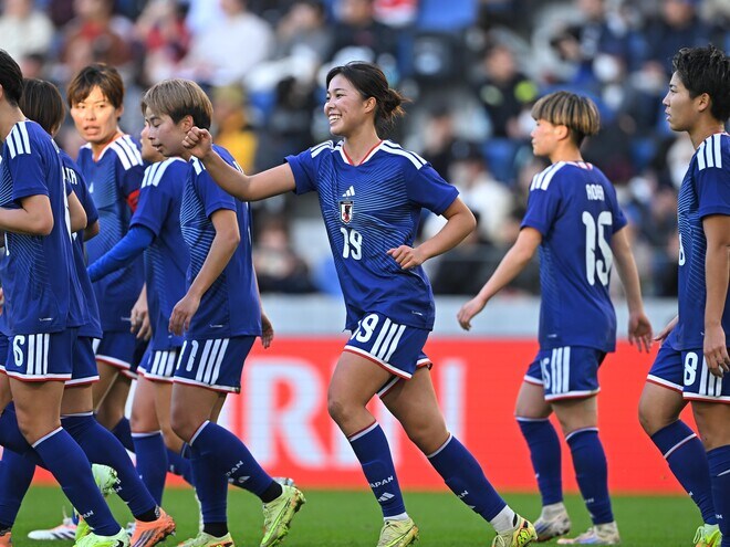 なでしこジャパンが親善試合7戦ぶりの勝利! 谷川萌々子が1G1Aの活躍、東京五輪金メダルのカナダに3-0完勝