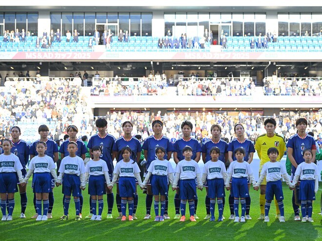 「もったいなかった」「できるなら…」“ピースタ”で初の代表戦も、J２長崎の大一番と同時刻開催で空席目立つ…なでしこ選手たちの心境。ポジティブな意見も「良い機会」