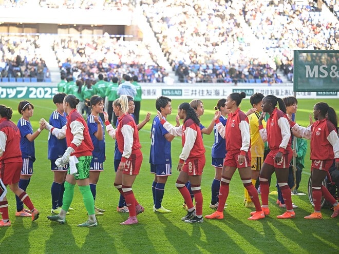 「自然も人も最高」来日中のカナダ女子代表選手たちが日本を満喫！「とても美しい」と感じた場所は？ 谷川の同僚DFは「モモコと抹茶を飲みに行きたい」