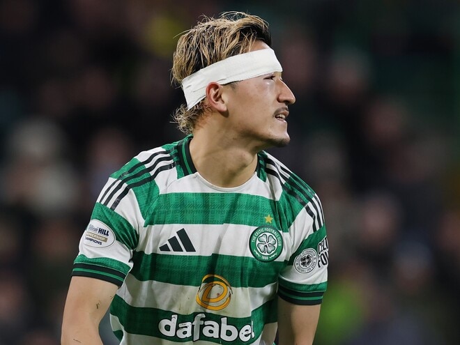 前田&旗手が先発のセルティック、リーグ1位のハーツに1-2で敗れて首位浮上ならず。新監督の初陣を白星で飾れず