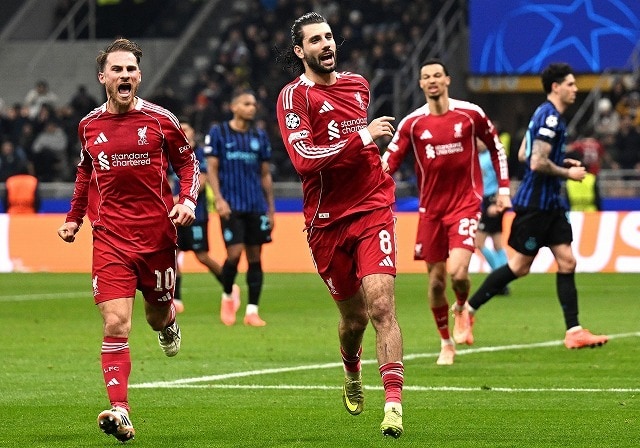 「これでファウルなら全部PK」インテル戦士が激怒するなか…リバプール指揮官の見解が興味深い。プレミアとCLの違いを語る