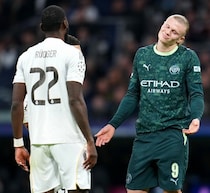 「リュディガーはやりすぎた」21戦21発！マドリーを沈めたハーランドが勝者の弁。エムバペ不在は追い風？ 心境を率直に明かす【CL】