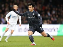 「ケインやエムバペより得点力が高い」今季18発の日本人エース、イングランド古豪の“獲得候補”として英報道！ 地元メディアは補強に期待「欧州サッカー界で最も好調なFWだ」