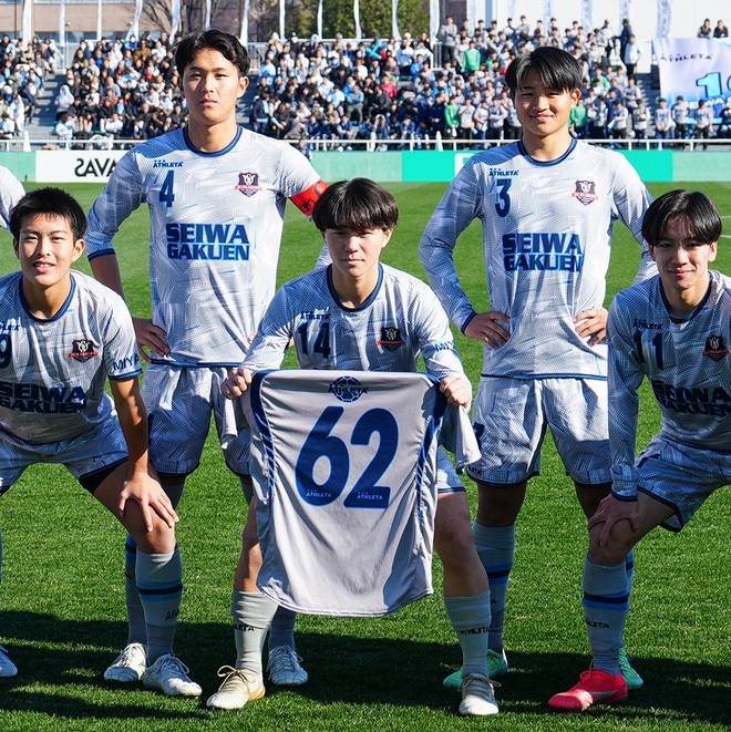 「背番号62」に込められた思い。“出られなかった仲間”とともに戦った聖和学園【選手権】