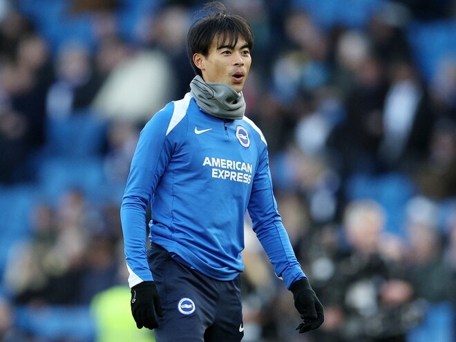 前節のアーセナル戦で突然のメンバー外も…ブライトン指揮官が三笘薫のウェストハム戦での復帰を明言！「彼は帰ってくる」