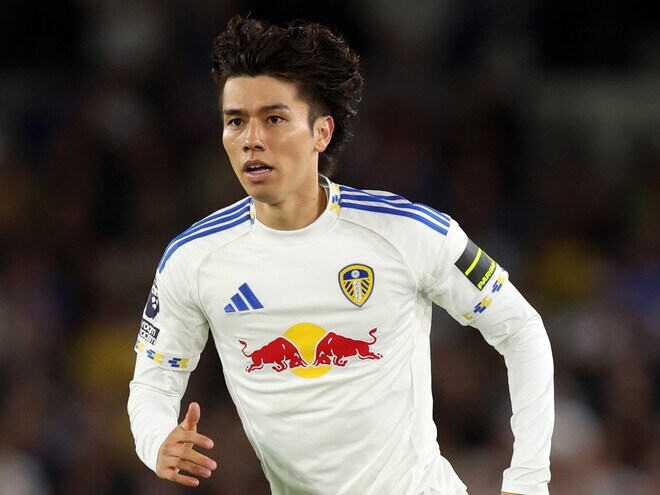 「ウルブスを翻弄した」戦列復帰のリーズ田中碧、終盤のみのプレーも地元メディアは高評価！「相手の中盤を悩ませ、苦しめた」