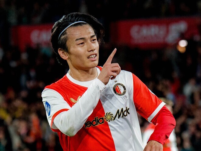 フェイエノールト上田綺世がEL初戦でメンバー外。ファン・ペルシ監督が理由を説明「彼は最高の状態にある。しかし…」