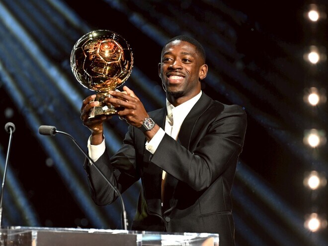 「君は相応しい」バロンドール初受賞のデンベレをメッシやエムバペが祝福!「感動したよ、ブラザー」