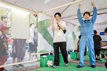 神戸が快勝の東京V戦で「デコ活アクション IN KOBE」を開催。エコアクションを促す取り組みを紹介