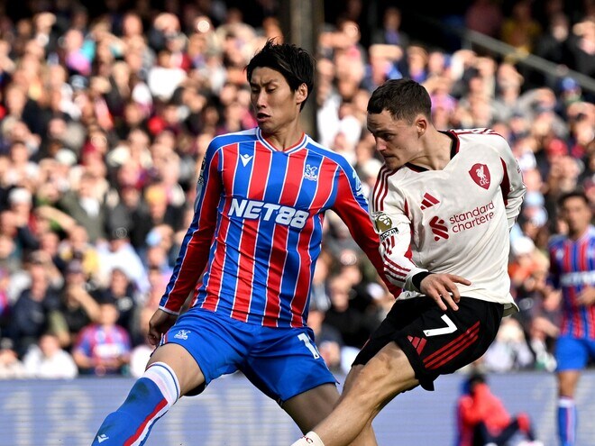 リバプール相手に躍動した鎌田大地をパレスファンは称賛も、現地メディアの最低評価が並ぶ。なぜ？「イングランドでの適応に苦労」「監督を苛立たせた」