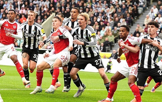 84分に同点、96分に逆転！アーセナルが超劇的勝利！序盤のPK取り消しを乗り越え、ニューカッスルを２－１で撃破