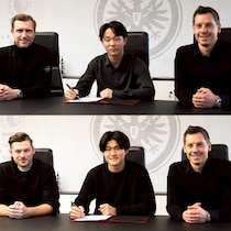 「神代君いた！」「一気に雲の上の人になった」ドイツ強豪でついに！ 日本人トリオが揃って登場のトレーニング動画が反響「本当にエグい」