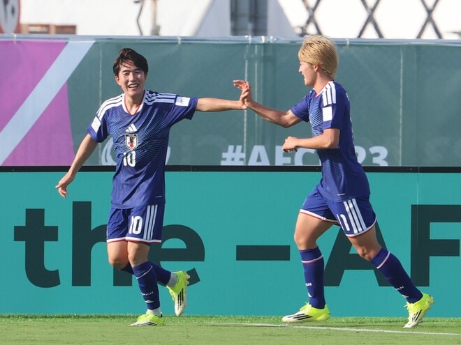 大岩ジャパンが白星発進！ 10番を背負う佐藤龍之介が圧巻の２G２A！ シリアに５－０完勝【U-23アジア杯】