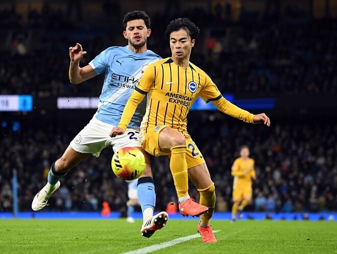 三笘薫が待望の今季２点目！強豪マンCから圧巻のゴラッソを叩き込む！