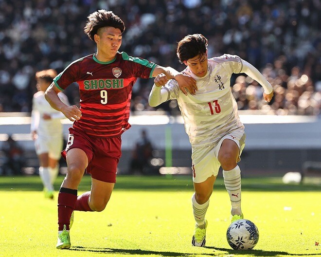 神村学園が初のファイナル進出! 日髙元が同点弾、1-1で迎えたPK戦で尚志に競り勝つ!【選手権・準決勝】