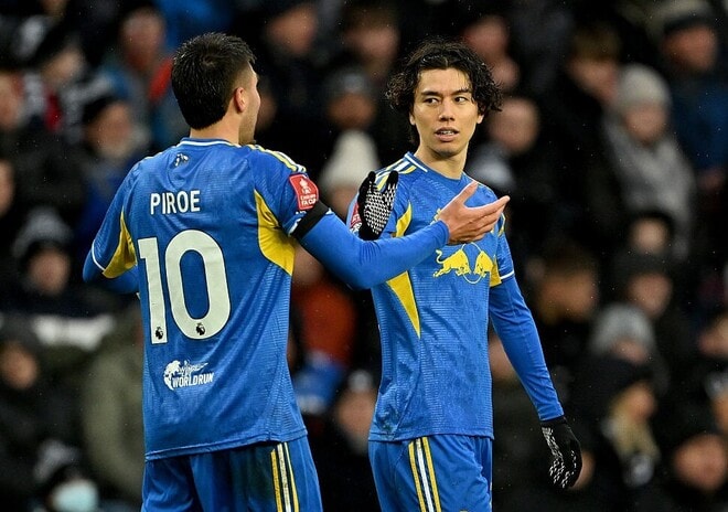 「本職FWすか?」「いつもの、なぜそこにいる」日本代表MF、“ストライカーばり”の決勝弾にファン驚嘆!「ゴールへの嗅覚が異常」