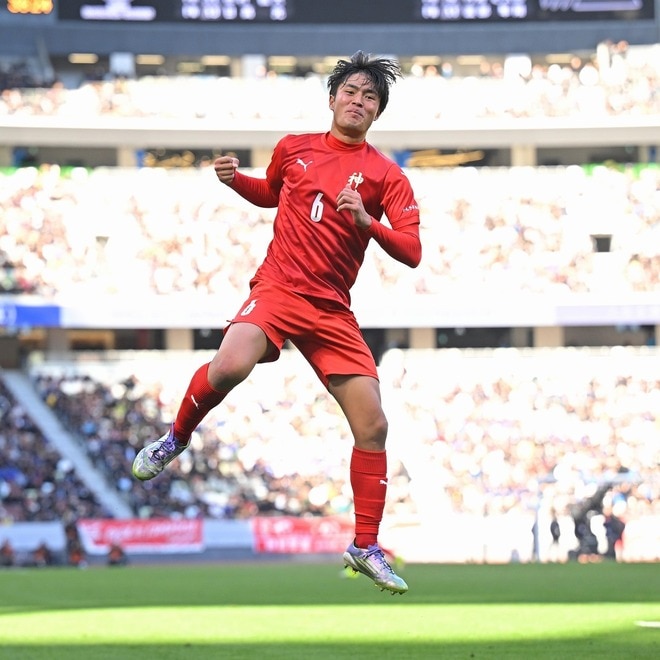 神村学園の2点目「すげえゴール」。MF堀ノ口瑛太の強烈ミドル弾に脚光「ゴラッソすぎるぅ」「ほんまにやばい」【選手権・決勝】