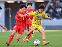 神村学園が日髙の先制ゴール、堀ノ口の鮮烈ミドル弾で２点をリードして後半へ！ 鹿島学園は守護神がPKストップ【選手権・決勝】