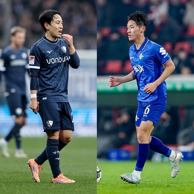福田師王、三好康児、秋山裕紀etc…ドイツ２部７選手のパフォーマンスを一挙採点【ブンデス日本人の前半戦査定（４）】