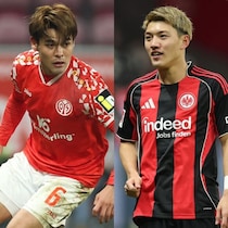 「日本の誇り」「胸アツ」ブンデスで日本代表戦士２人が“デュエル王”争い！ 揃って上位ランクインにファン期待感「ワールドカップ楽しみ」
