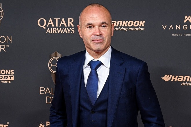 「モロッコ連盟の関心は本気だ」バルサの伝説イニエスタが強豪国のスタッフ就任へ? アフリカ選手権決勝も観戦とスペイン紙が報道