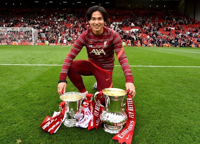 「能力とポテンシャルをほとんど発揮できなかった」プレミア王者で“９位”　55戦14発の日本代表MFを現地メディアが回想「それでも効率的なゴールスコアラーだった」