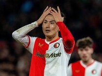 フェイエノールトは４－２勝利でリーグ戦５試合ぶりの白星も…渡辺剛が足首の負傷で途中交代