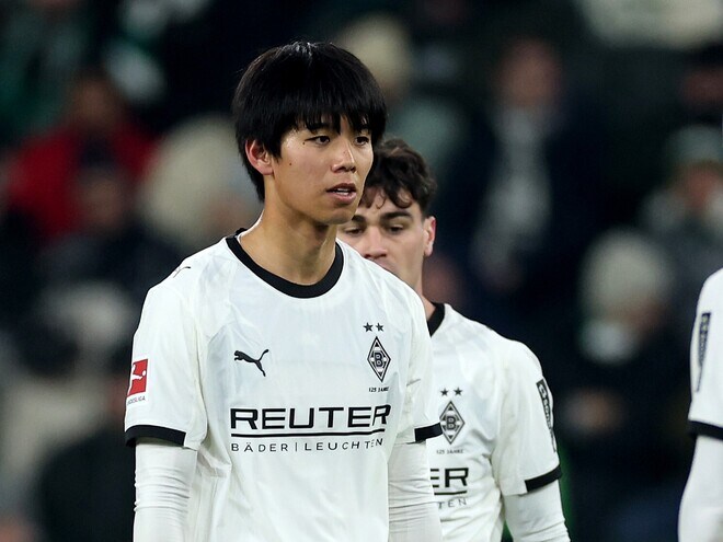 「粘り強い守備を見せた」ボルシアMGは３失点で完敗も…加入後初スタメンの高井幸大を独メディアがチーム最高評価！「最も積極的に攻撃を組み立てた選手」