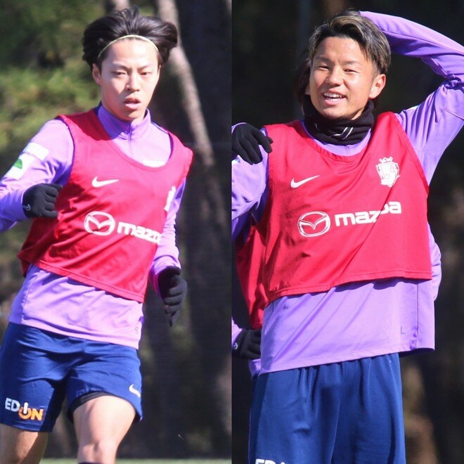 広島の攻撃陣で興味深い競争。２人のシャドーが意気軒高「自分が引っ張る気持ちで」「結果は貪欲に狙っていきたい」