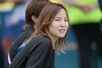 「とっても素敵」「大好き」なでしこ北川ひかるが満面の笑み！ エバートン“日本人トリオ”で男子チーム観戦のショットに反響！