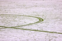 J３関東クラブの本拠地「とんでもねぇ雪やんか」。試合当日のピッチが真っ白「想像以上かも」「延期の可能性も？」の声