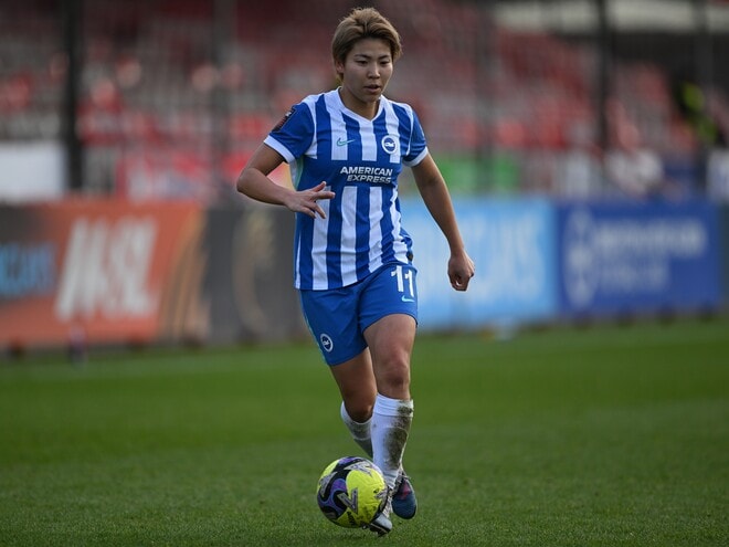 「美しすぎる」「判断と精度が完璧すぎた」なでしこジャパンMFの超絶ループ弾に驚嘆の声！ 日本人同僚のアシストから先制弾「落ち着きすぎてて惚れるレベル」