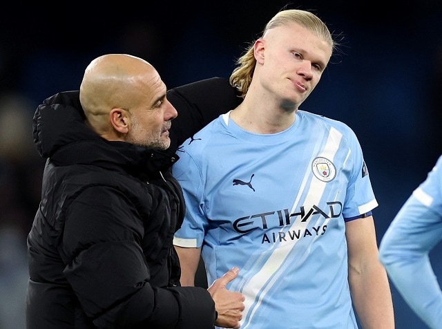 「理由は1つ」大エースはなぜ得点激減? マンC指揮官が説明。英語力向上のウズベク戦士にも言及「シェイクスピアのようには話せないが…」