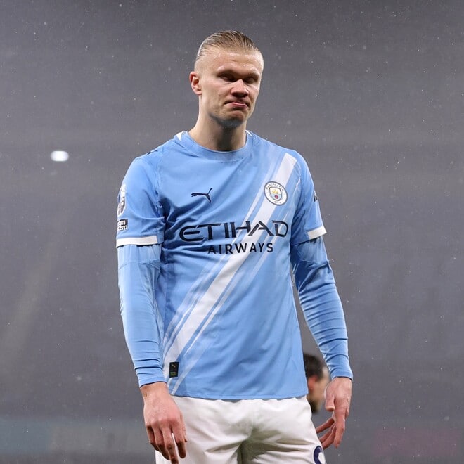 絶対エースのハーランド、ようやくPK以外で得点→HTに交代…一体なぜ？ マンC指揮官ペップが説明「常識的な判断」