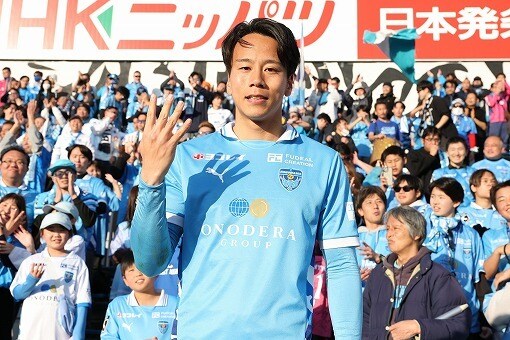 駒沢直哉が明かす“ヘッド４発”に繋がった元チームメイトからのアドバイス。活きた昨季の経験とチャレンジャーとしての精神【横浜FC】