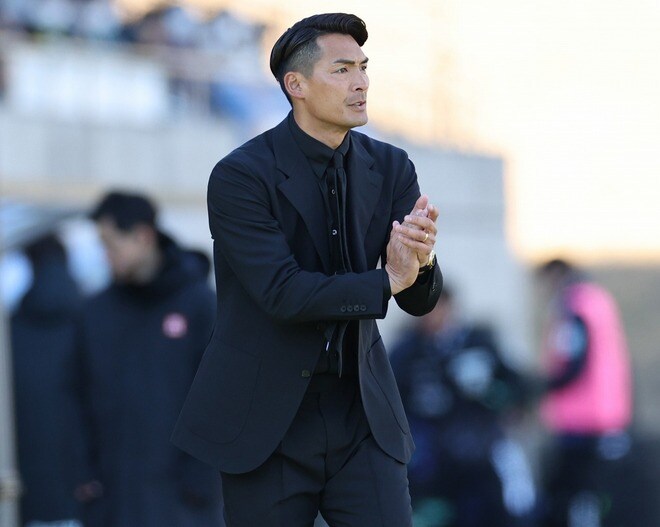 ハードワークも、身体を張ることも。藤枝の槙野監督が守備の成長を実感「だいぶ変われた姿を見せられた」