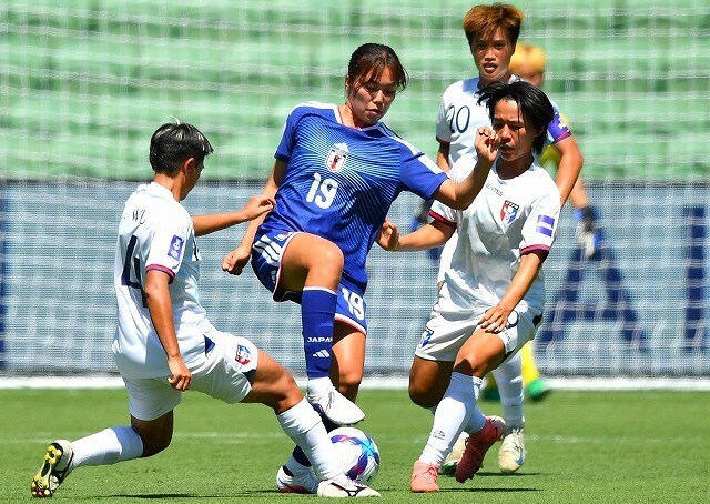 谷川萌々子＆清家貴子が得点！なでしこJ、台湾を２－０撃破で白星発進！シュート数は30－０…ガチガチ守備に苦戦で攻撃に課題【女子アジア杯】