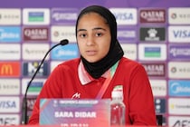 「私たちは皆心配している」家族と連絡取れず…イラン女子の21歳FWが会見で涙「私の国が力強く生き続けることを願っています」【女子アジア杯】