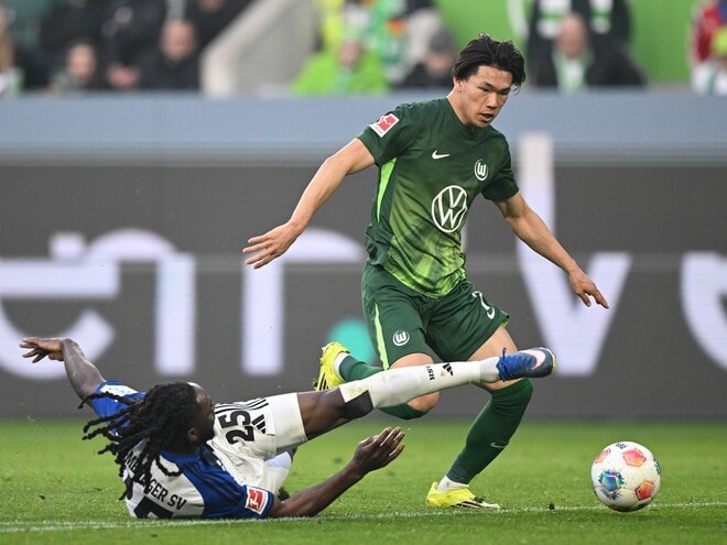 途中出場の塩貝健人は決定機を仕留めきれず…ヴォルフスブルクはハンブルクに１－２逆転負けでブンデス８試合勝ちなし