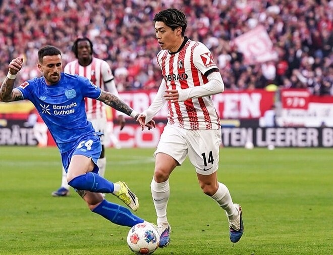 「ファンタスティック」「美しいゴール」日本代表復帰に前進！ドイツ強豪から鮮烈弾の24歳MFを海外絶賛！「試合を通して創造性を発揮」